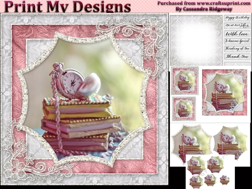 Happy Birthday thank you with love Quick card collection 2