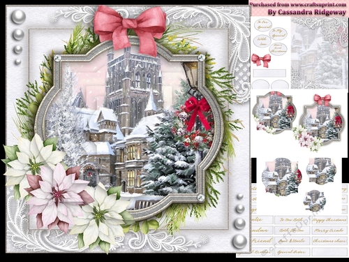 Christmas Pyramage mini kit 16