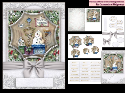 Christmas Pyramage mini kit 2 11