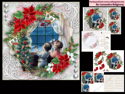 Christmas mini kit card 3 8