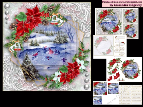 Christmas mini kit card 3 12