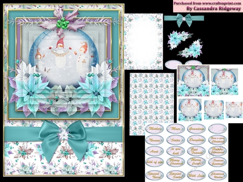 Christmas mini kit Globe 39