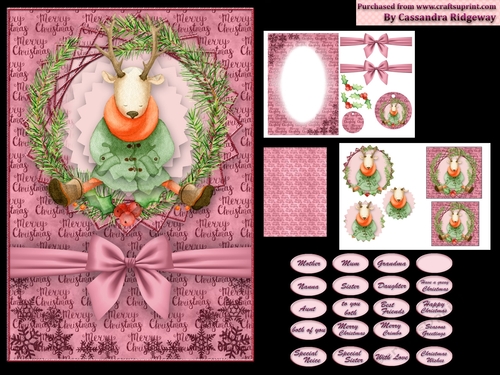 A5 Christmas mini kit 29