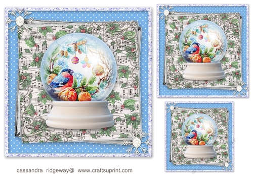 Christmas Globe Toppers 