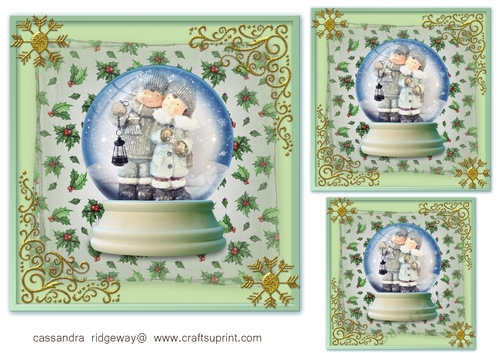 Christmas Globe Toppers 