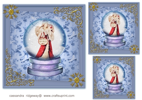 Christmas Globe Toppers 
