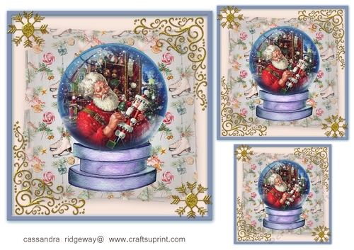 Christmas Globe Toppers 