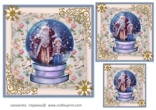 Christmas Globe Toppers 