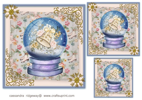 Christmas Globe Toppers 