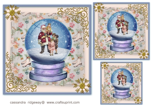 Christmas Globe Toppers 