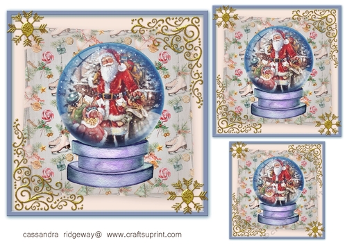 Christmas Globe Toppers 
