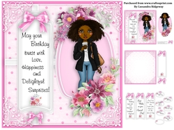 Ladies pink collection birthday kit