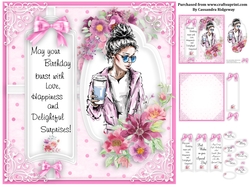 Ladies pink collection birthday kit 2