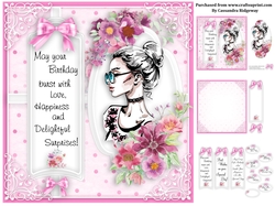 Ladies pink collection birthday kit 2