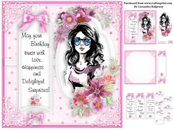 Ladies pink collection birthday kit 2