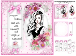 Ladies pink collection birthday kit 2