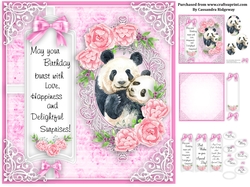 Ladies animal collection birthday kit