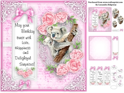 Ladies animal collection birthday kit