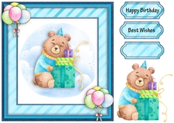 Happy birthday cute card fronts