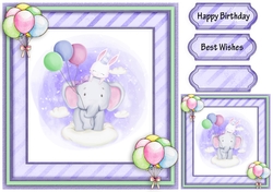 Happy birthday cute card fronts