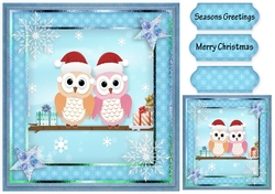 christmas cute card fronts