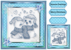 christmas cute card fronts