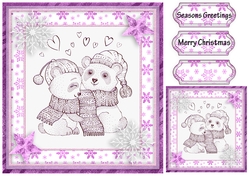 christmas cute card fronts
