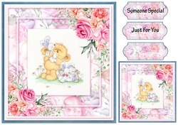 Just for you Teddy Fab floral Collection