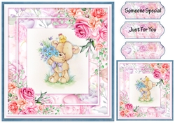Just for you Teddy Fab floral Collection
