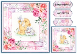 Just for you Teddy Fab floral Collection