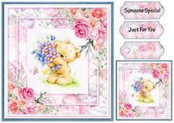 Just for you Teddy Fab floral Collection