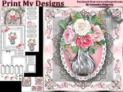 cute birthday card with flowers