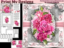 cute birthday card with flowers