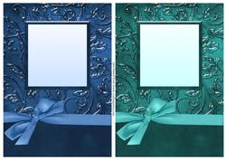 Luxurious A5 Card Fronts with Bow