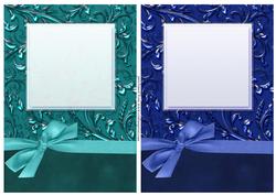 Luxurious A5 Card Fronts with Bow
