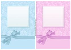 Damask Card Fronts