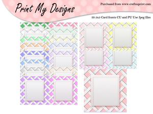 5x5 Card Fronts Set 6