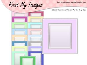 5x5 Card Fronts Set 11