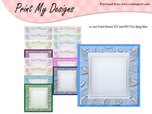 5x5 Card Fronts Set 16