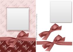 Wedding Bride and Groom Card Front