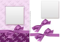 Wedding Bride and Groom Card Front