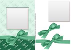Wedding Bride and Groom Card Front