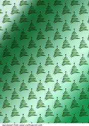 Christmas Squiggle Tree Background