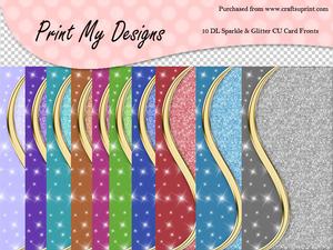 Dl Card Fronts for Pu & Cu