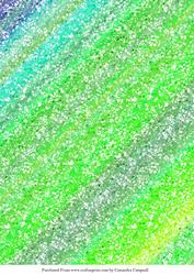 Rainbow Glitter A4 Background