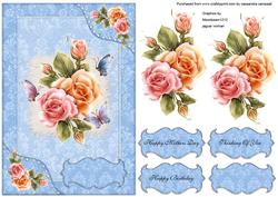 Floral Card Front