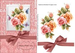 Mothers Day Floral Card Front