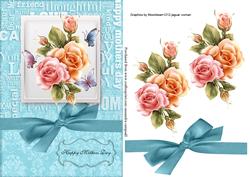 Mothers Day Floral Card Front