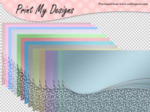 Cu A5 Card Fronts Set 48