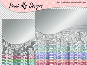 Cu A5 Card Fronts Set 50
